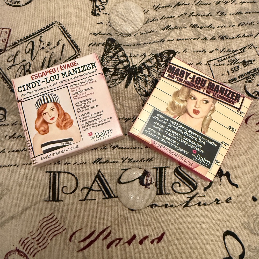 theBalm Cindy-Lou and Mary-Lou Manizer Highlighter Duo